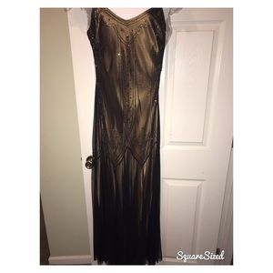 Chocolate Brown Evening Gown